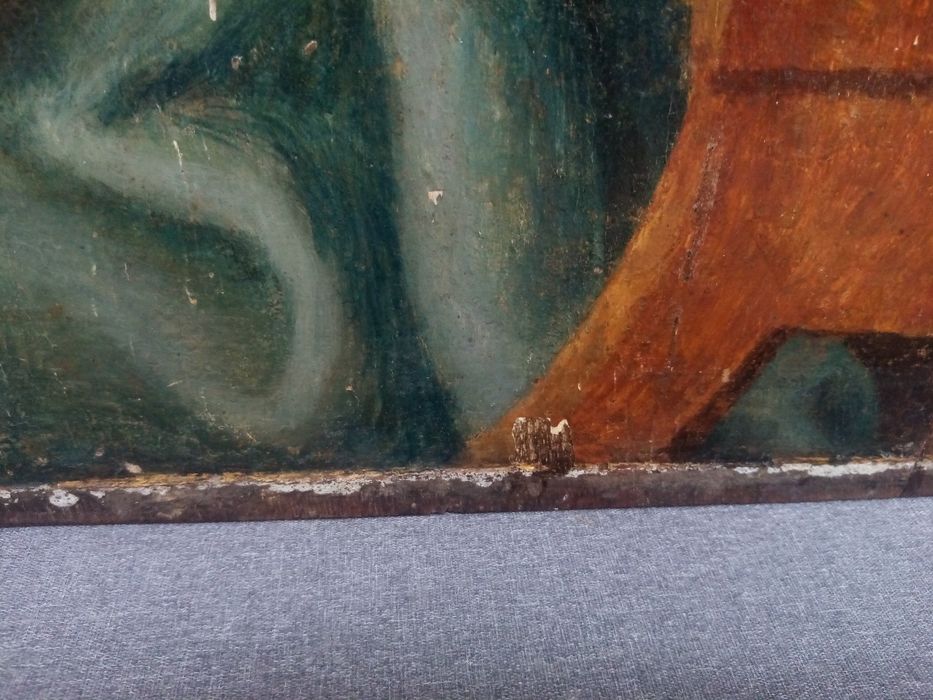 triptyque, détail du panneau n°2 (intérieur) : Étienne Chavalier, le donateur