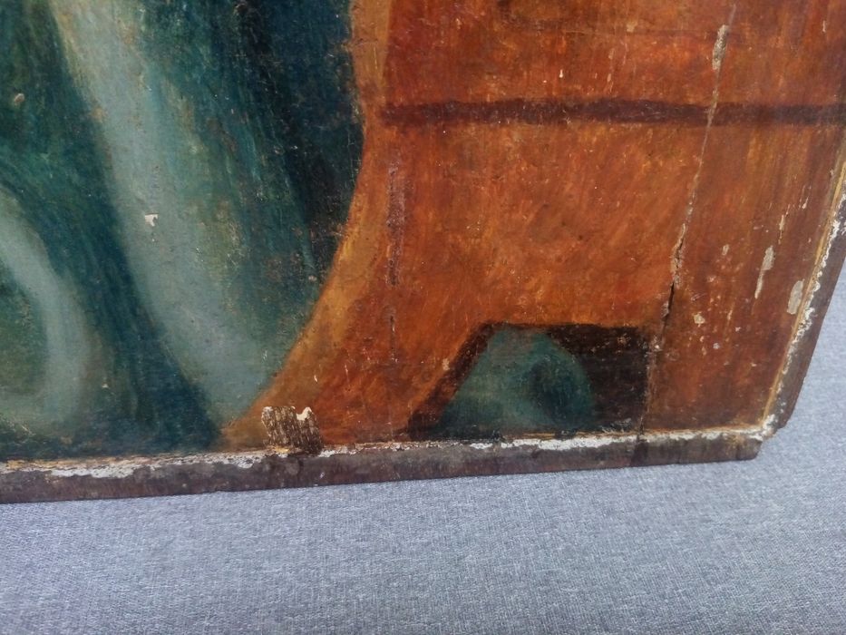 triptyque, détail du panneau n°2 (intérieur) : Étienne Chavalier, le donateur