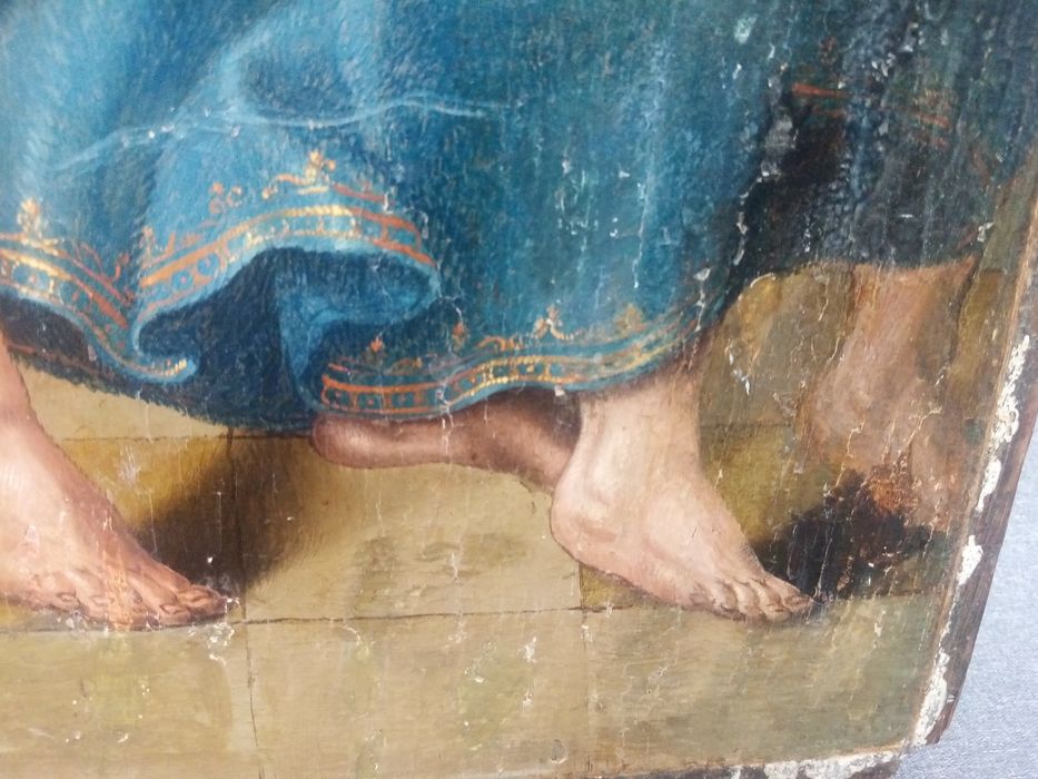 triptyque, détail du panneau n°2 (intérieur) : Jugement de Pilate (le)