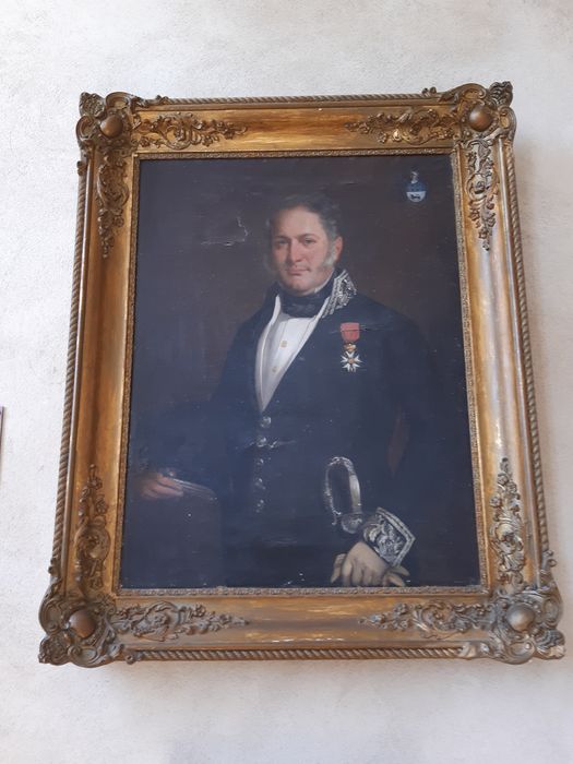 tableau : Portrait de Charles de Baudinet de Courcelles