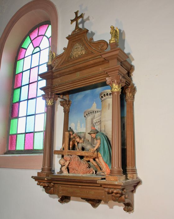 chemin de croix, station n°3 : Jésus tombe pour la 1ère fois