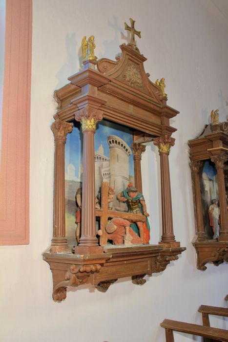 chemin de croix, station n°3 : Jésus tombe pour la 1ère fois