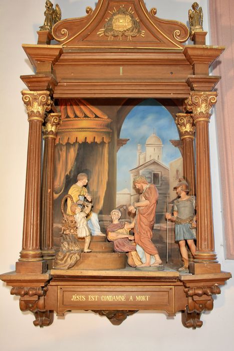 chemin de croix, station n°1 : Jésus est condamné à mort