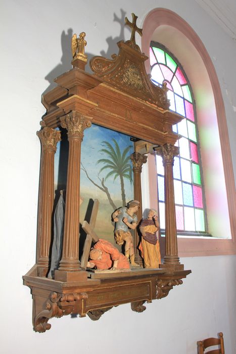 chemin de croix, station n°9 : Jésus tombe pour la 3e fois