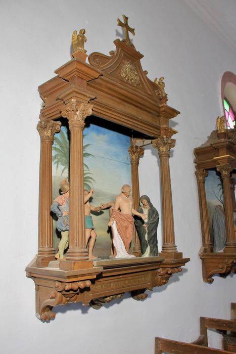 chemin de croix, station n°10 : Jésus est dépouillé de ses vêtements