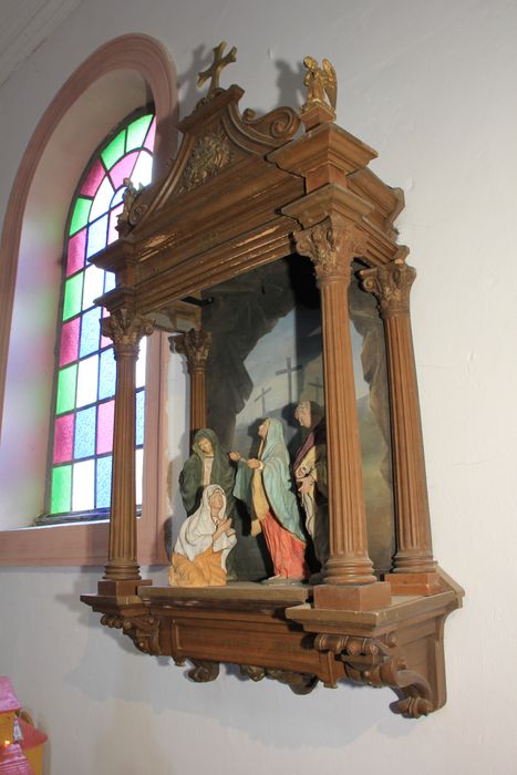 chemin de croix, station n°14 : Jésus est mis dans le sépulcre