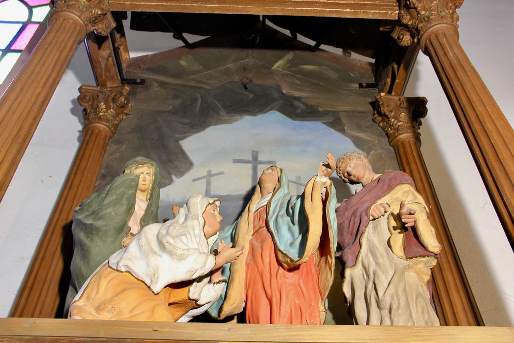 chemin de croix, station n°14 : Jésus est mis dans le sépulcre