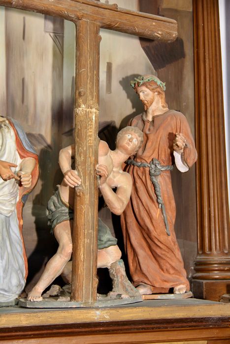 chemin de croix, station n°2 : Jésus accepte sa croix 