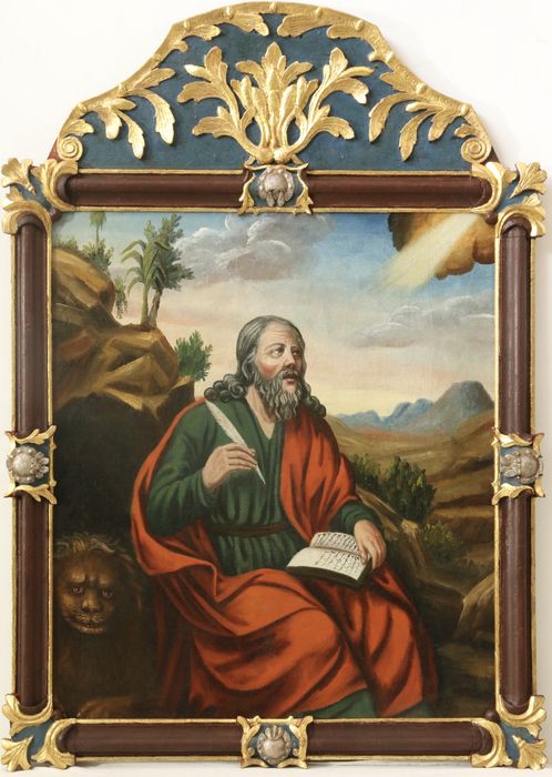 Tableau et son cadre : Saint Marc