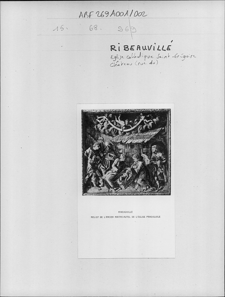 Relief de l’ancien maître-autel.