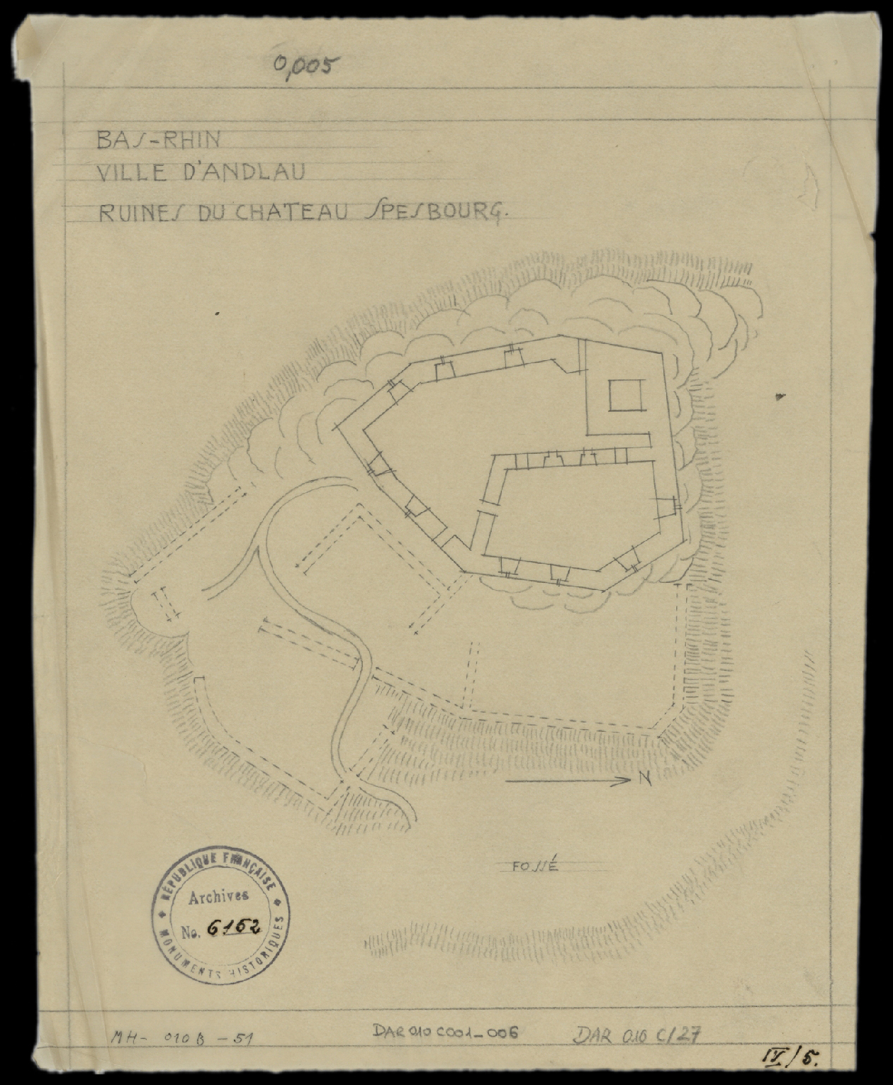 Plan d’ensemble du site.