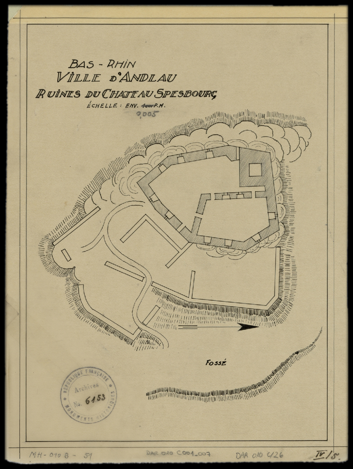 Plan d’ensemble du site.