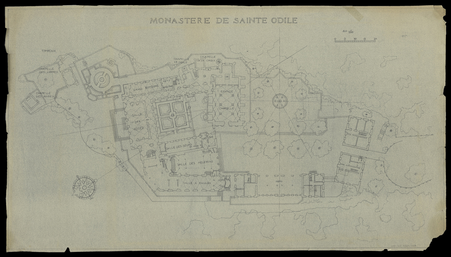 Projet d’aménagement paysager, plan d’ensemble.