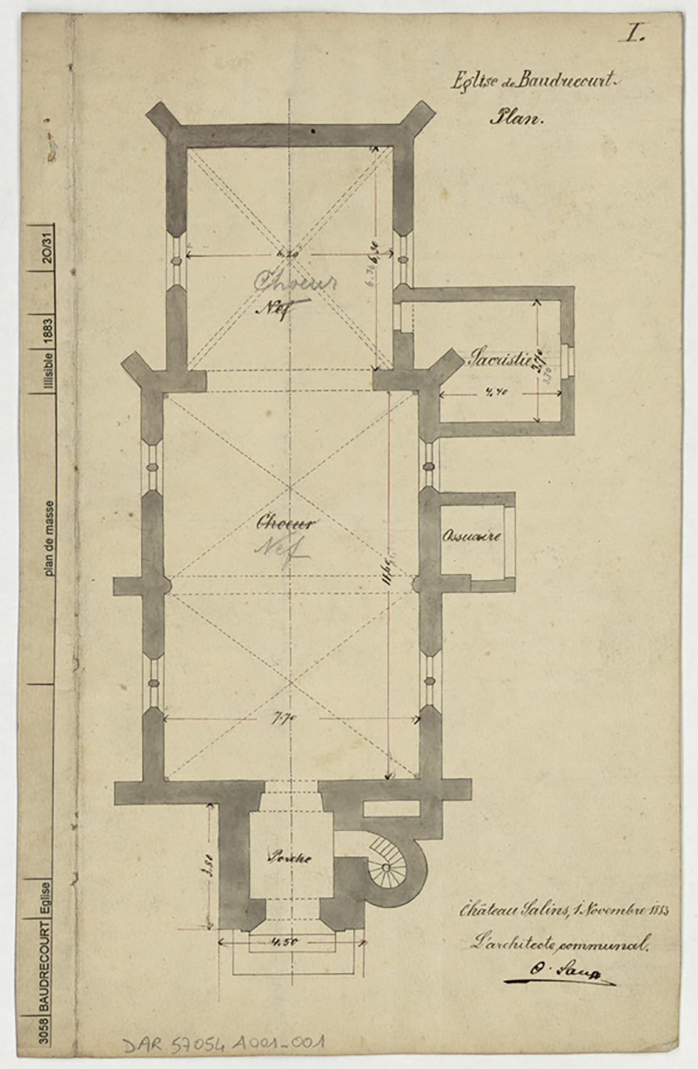 Plan de masse.