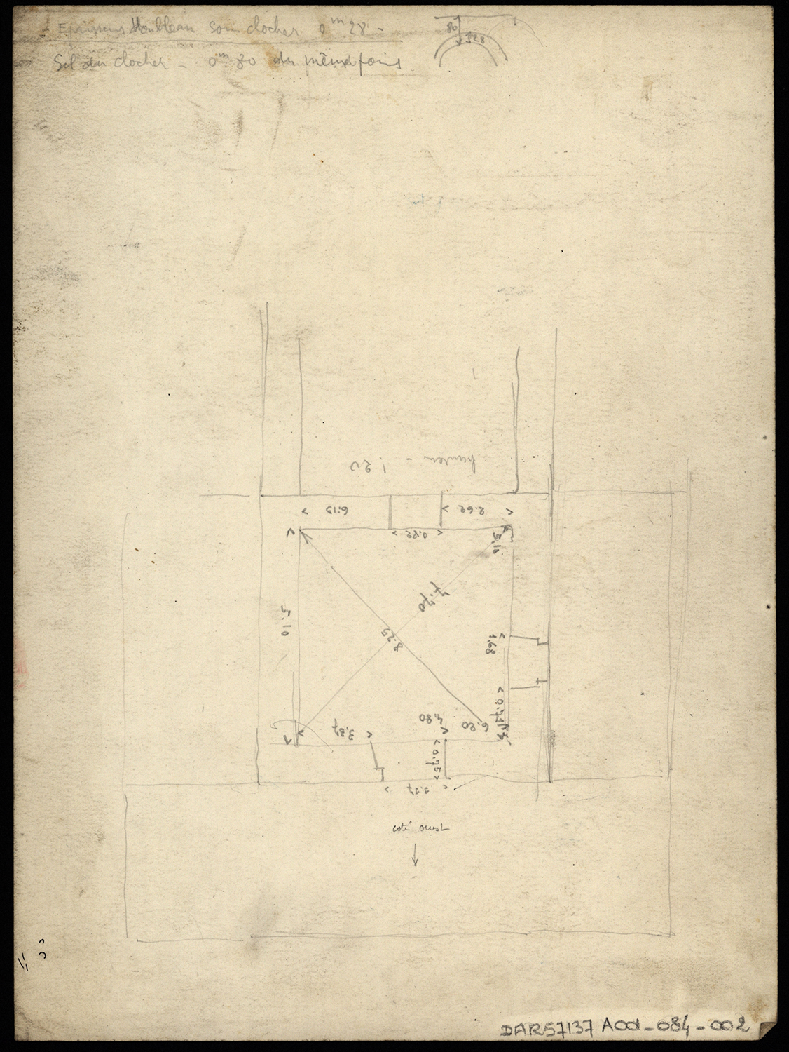 Plan de masse partiel.