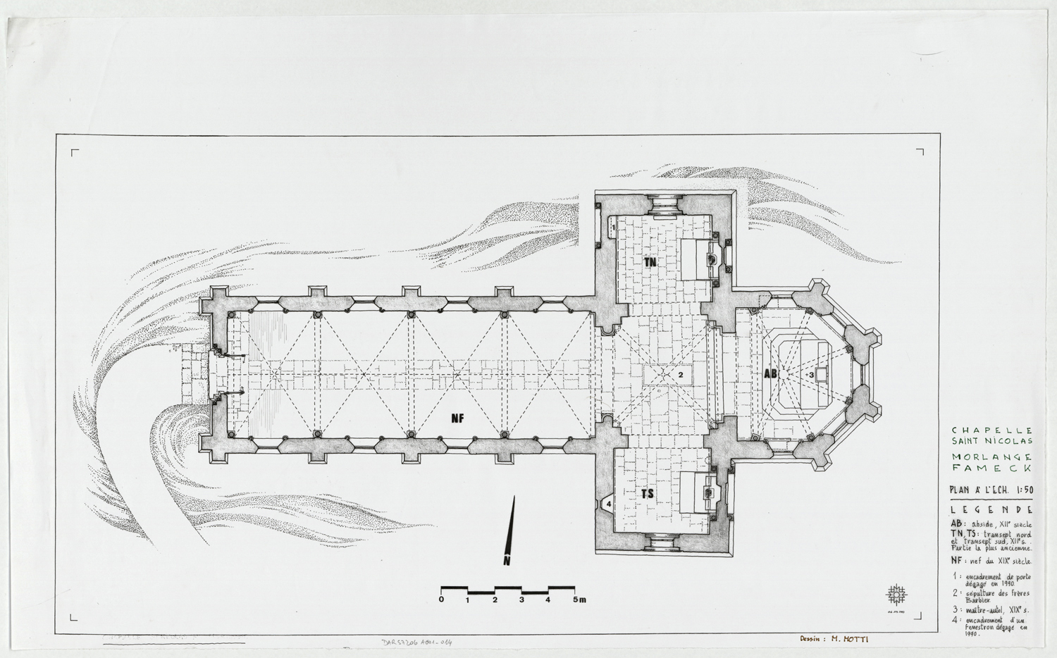 Plan de masse. 