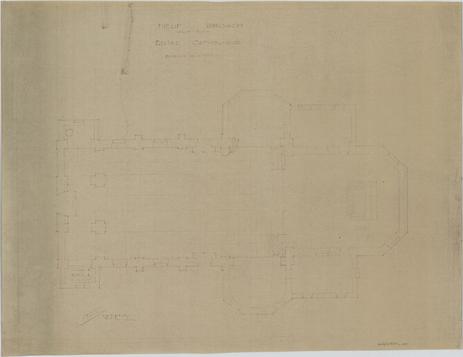Plan de masse.