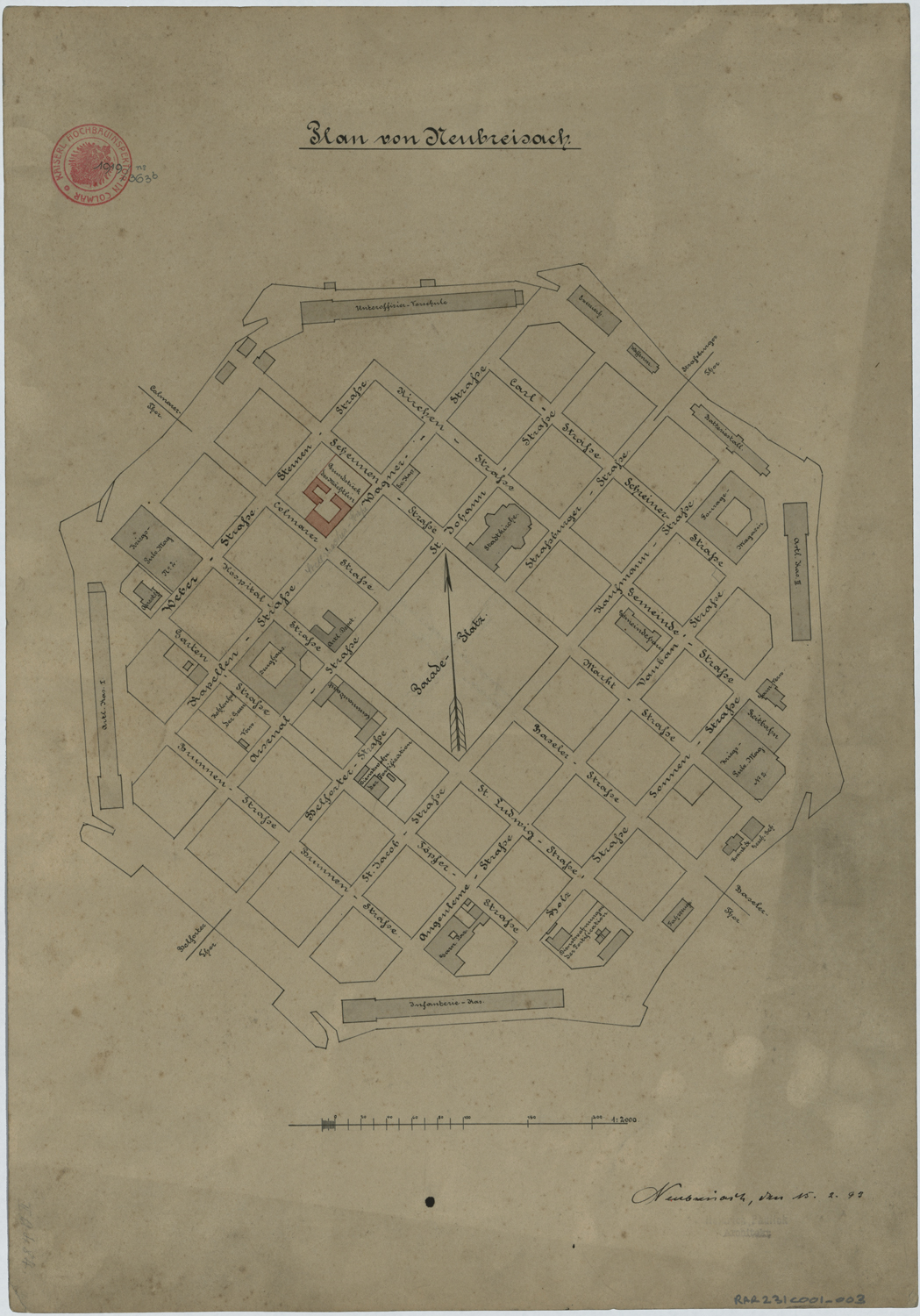 Plan d’ensemble.