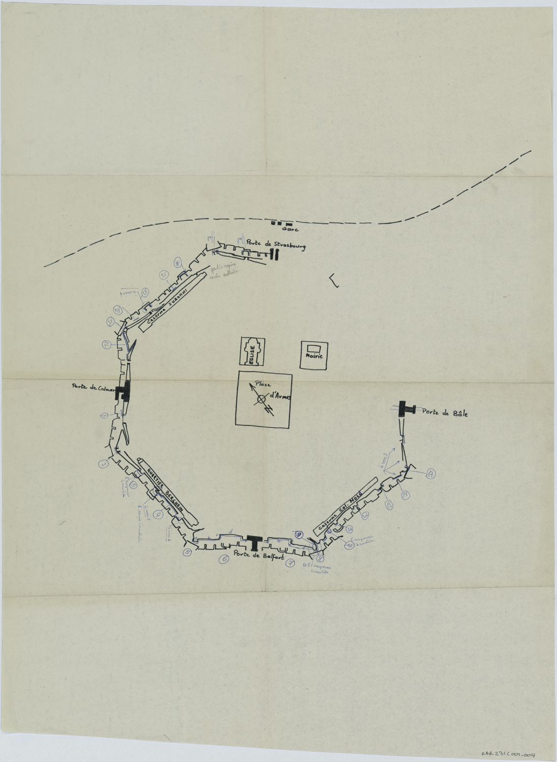 Plan d’ensemble.