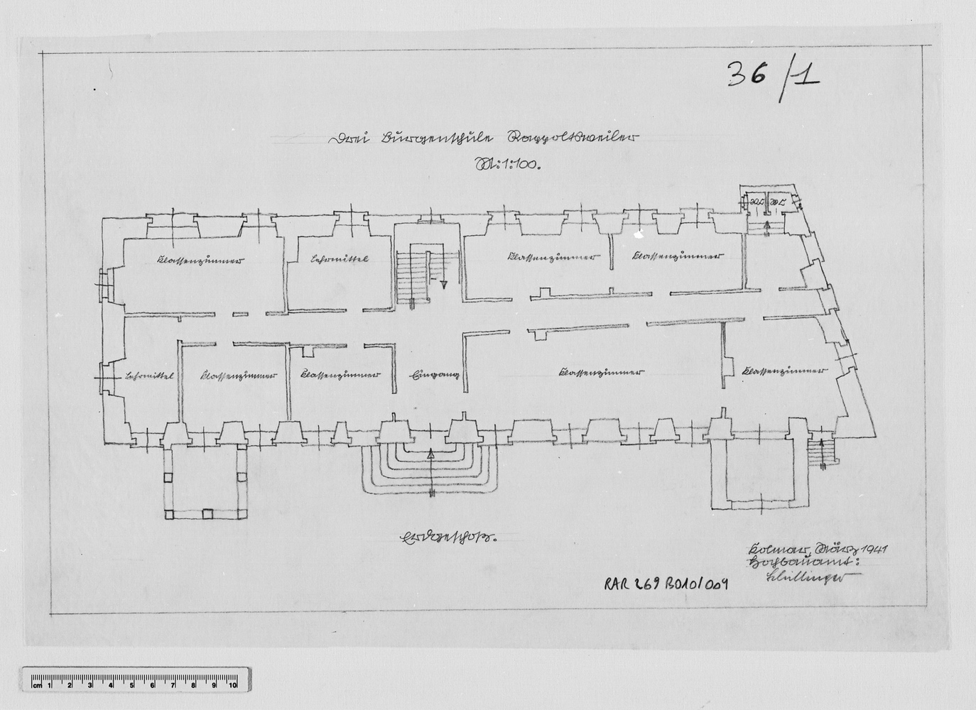 Plan du rez-de-chaussée