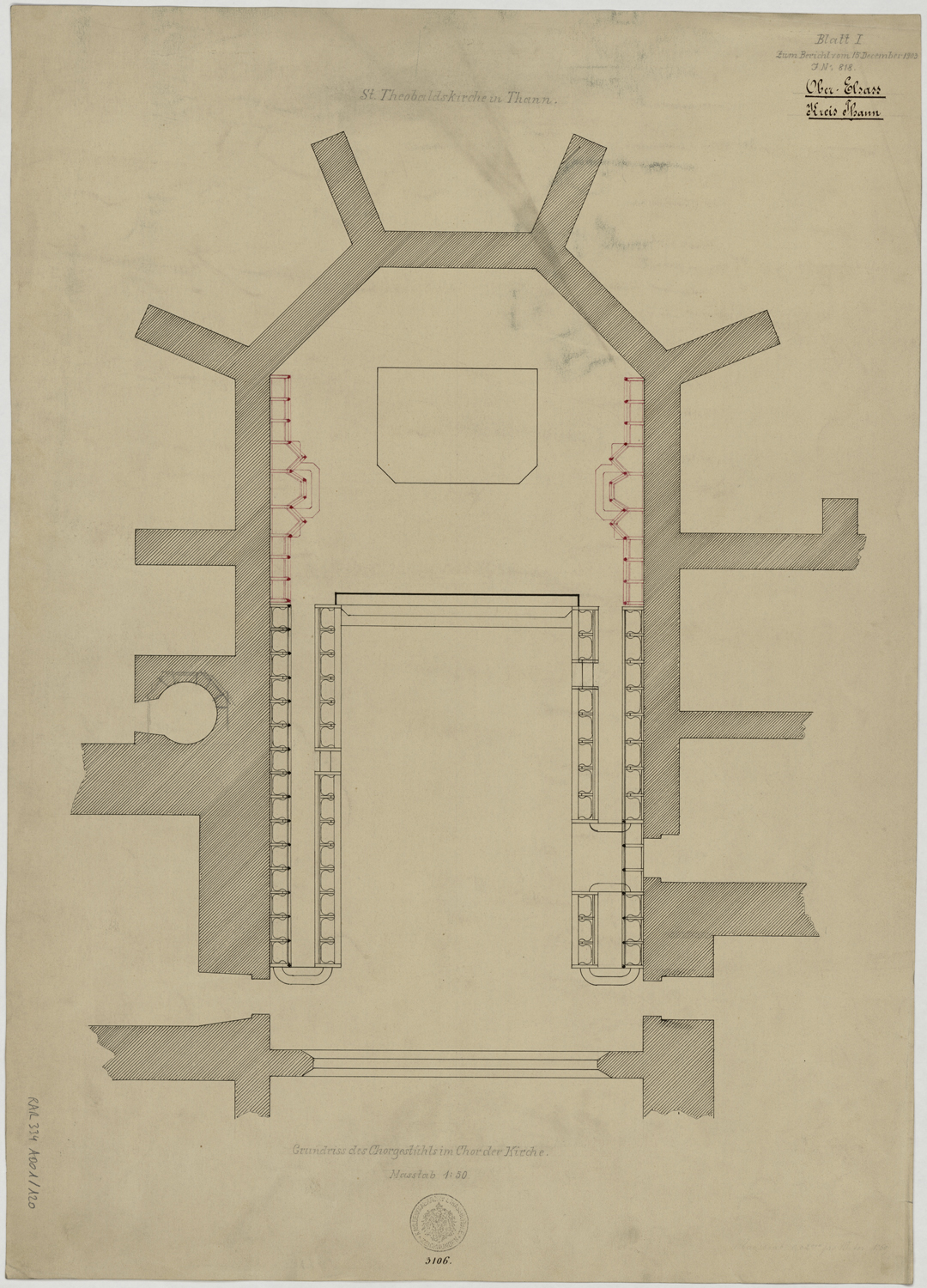 Plan d’implantation.
