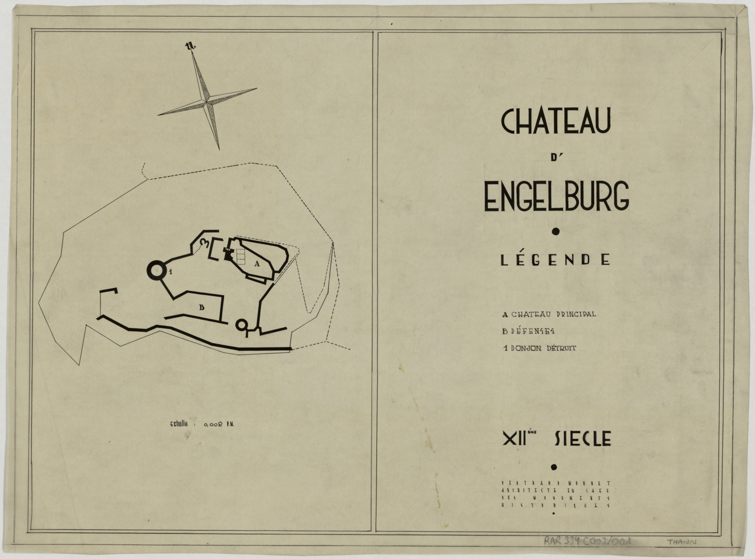 Plan d’ensemble du site.