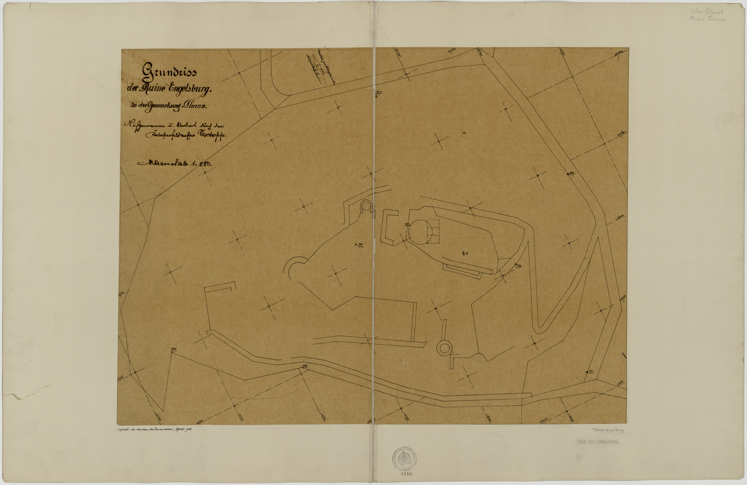 Plan d’ensemble du site.