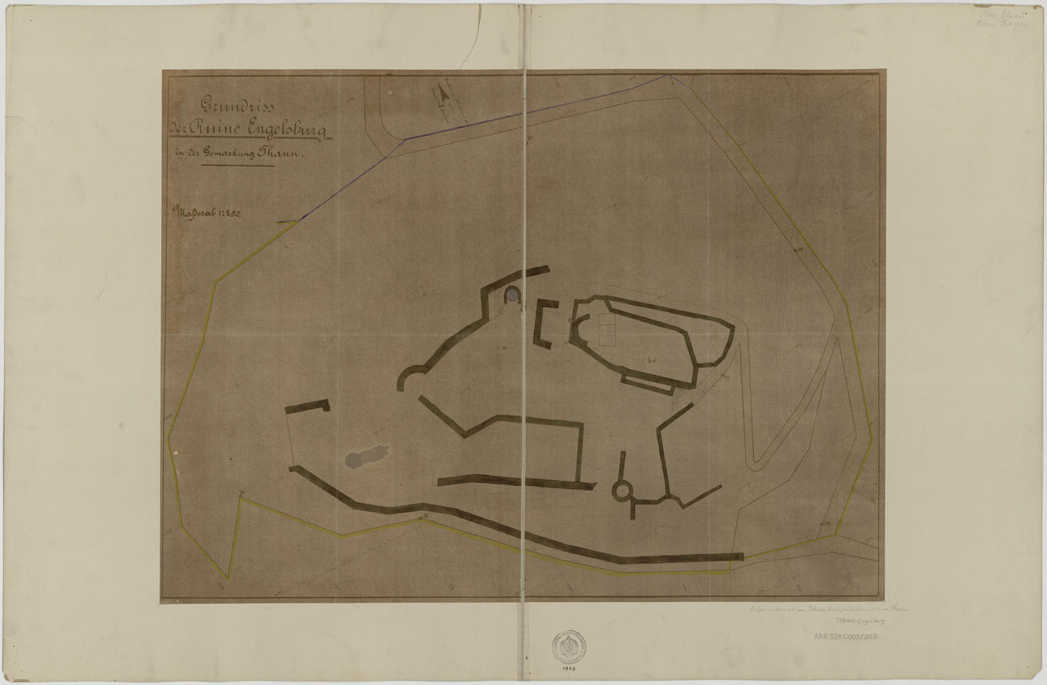 Plan d’ensemble du site.