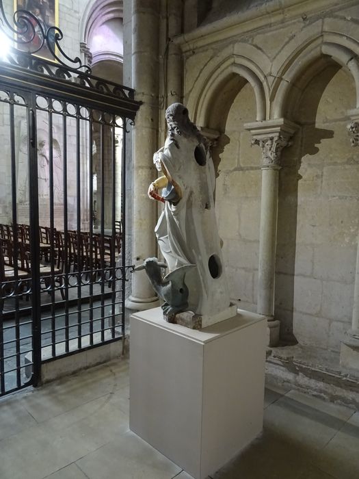 statue : Sainte Marguerite, revers