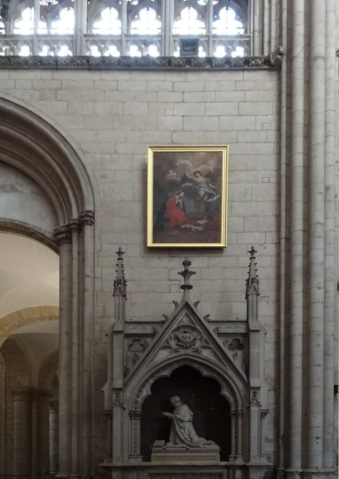tableau et son cadre : Annonciation