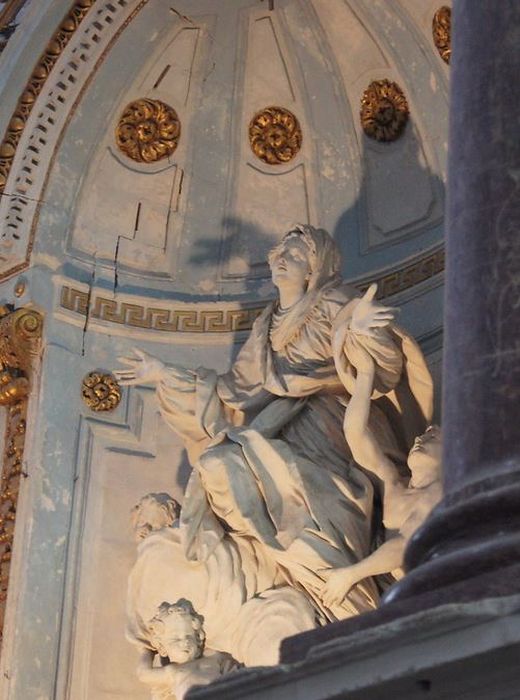 haut-relief : l'Assomption de la Vierge