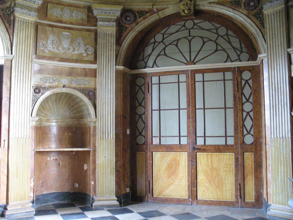 vestibule, vue partielle