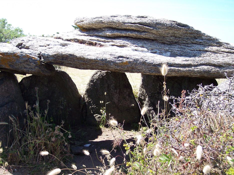 vue partielle du dolmen
