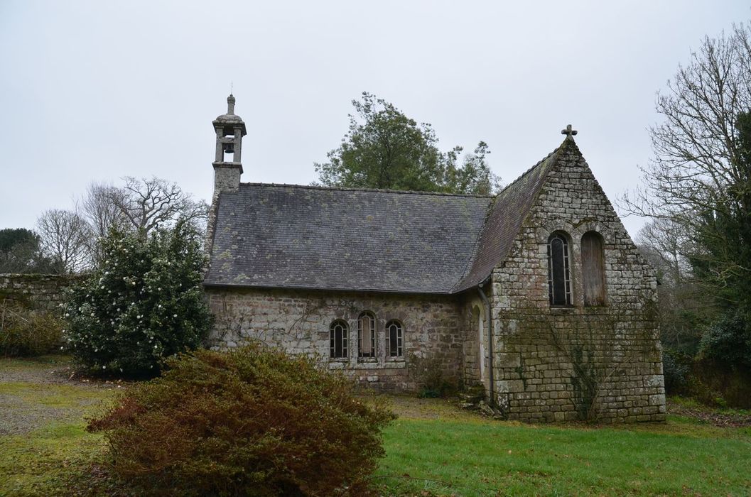 chapelle, ensemble ouest, vue générale