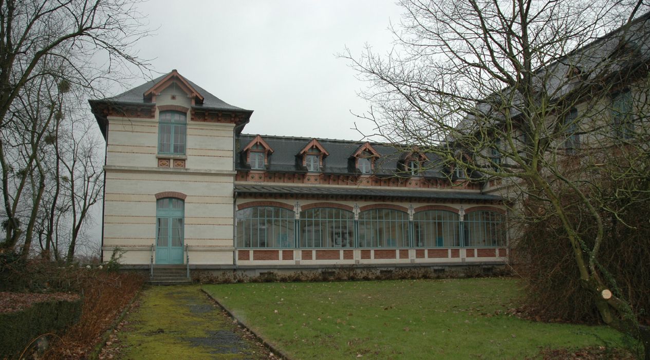 aile située à l’extrémité sud-est, façade est, vue générale