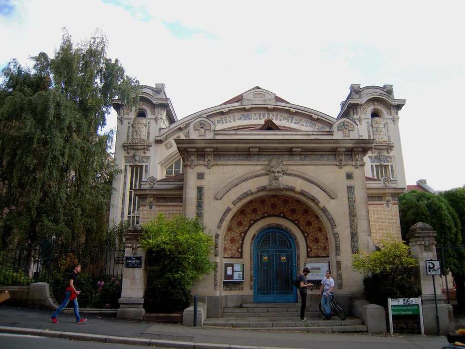 portail d’accès ouest, vue partielle