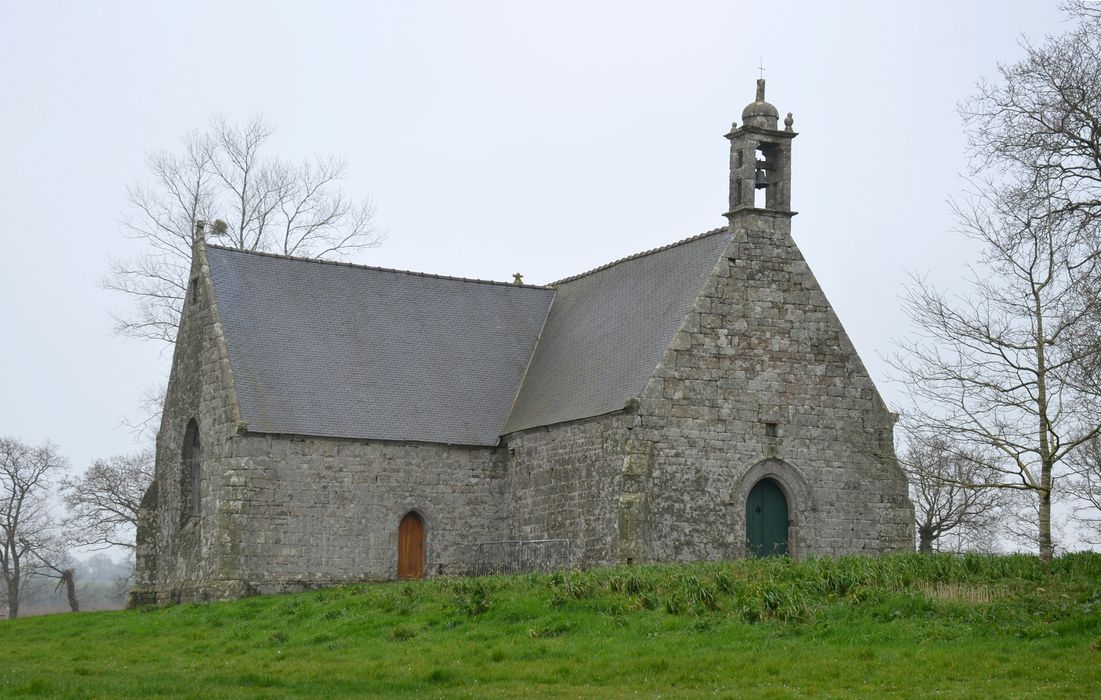 Chapelle de Christ et croix : Vue générale nord-ouest