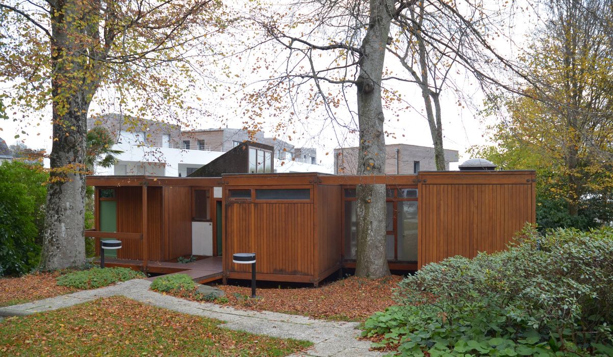 Auberge de jeunesse du Moulin Blanc : Bâtiment B3, vue générale ouest