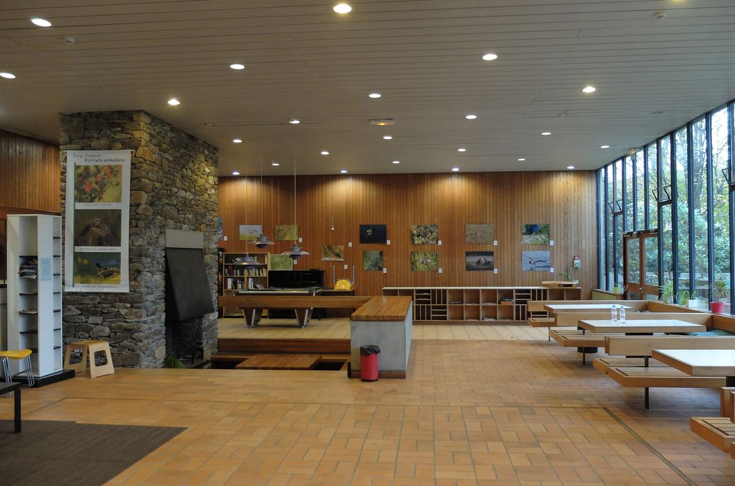 Auberge de jeunesse du Moulin Blanc : Bâtiment B1, rez-de-chaussée bas, grand hall