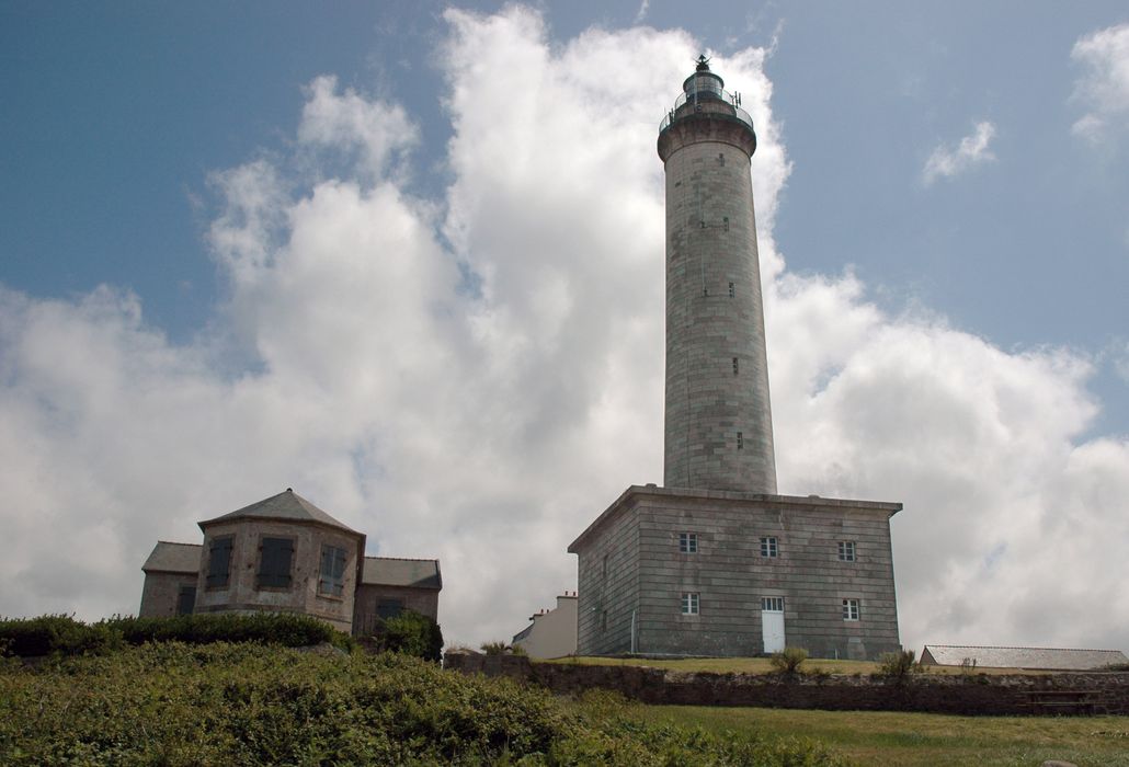 Phare de l'île de Batz : Vue générale nord