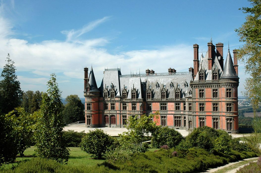 Domaine de Trévarez : Château, façade sud