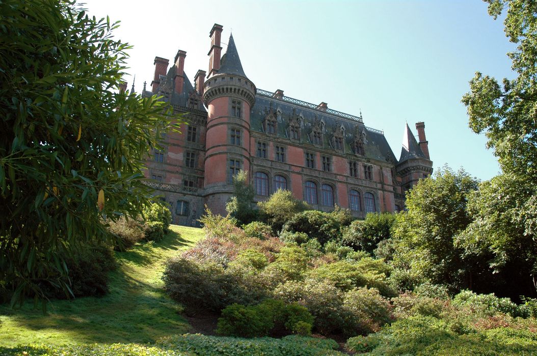 Domaine de Trévarez : Château, façade nord