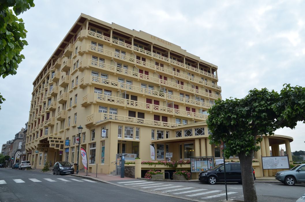 Immeuble Le Gallic, ancien Gallic-Hôtel : Vue générale nord-est