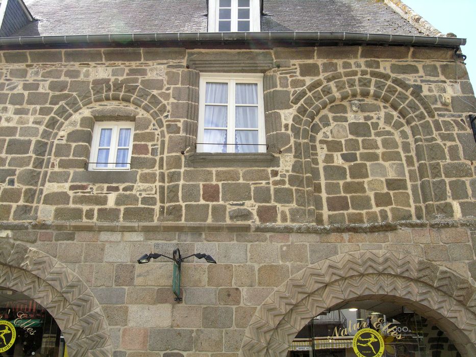 Maison des Petits Palets, dite aussi des Plaids : Façade antérieure sur rue, détail