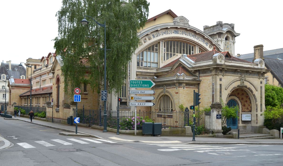 Piscine Saint-Georges : Vue générale nord-ouest