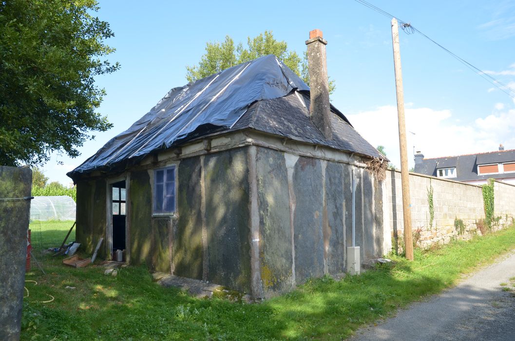 vue générale des façades depuis la rue