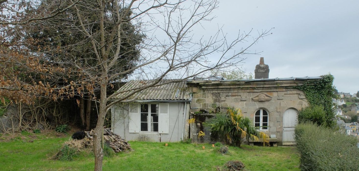 jardin, bâtiment annexe