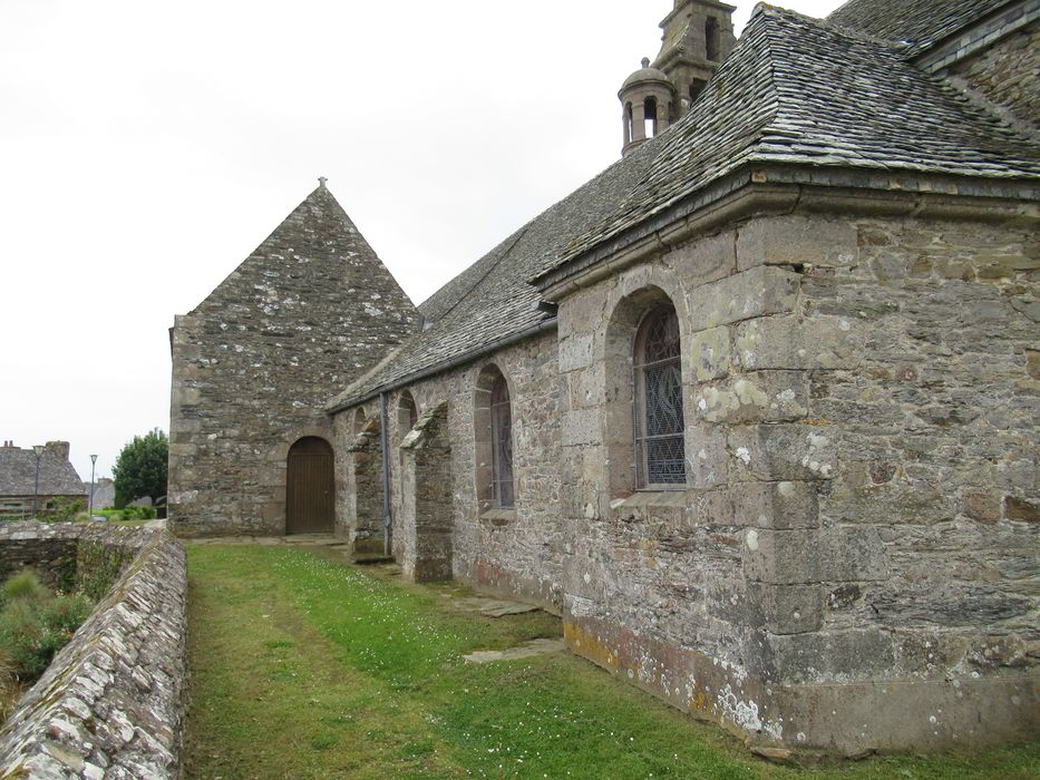 façade latérale nord