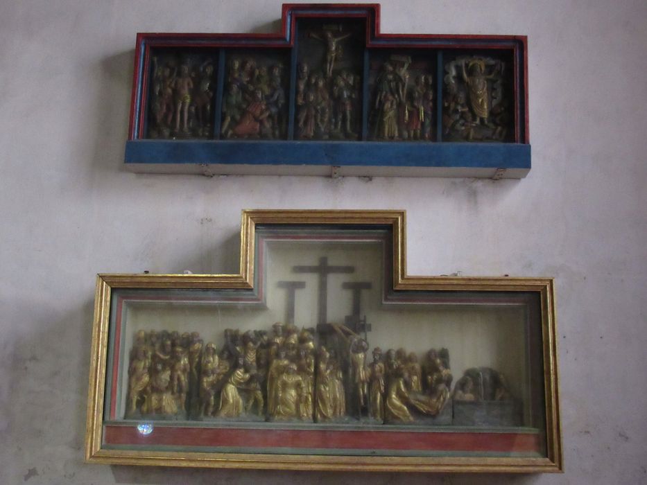 hauts-reliefs : Scènes de la Passion du Christ