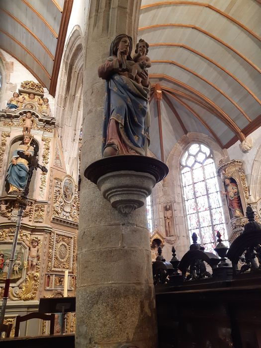 statue : Vierge dite Notre Dame de Lampaul 